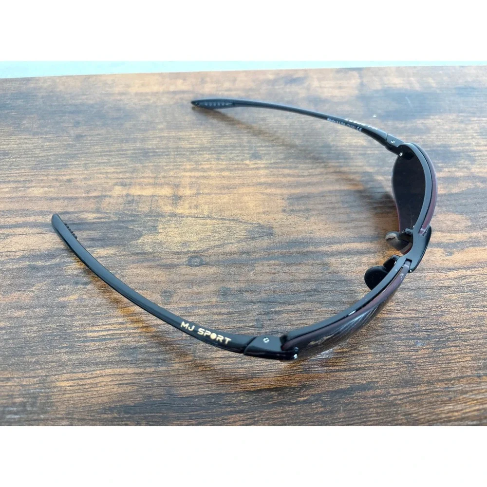 Maui Jim Makaha MJ Sport Sunglasses G-805-02-25 Gloss Black FRAME ONLY Japan
